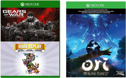 Xbox One 1TB Console - 3 Games Bundle (Gears of War: Ultimate Edition + Rare Replay + Ori and the Blind Forest)