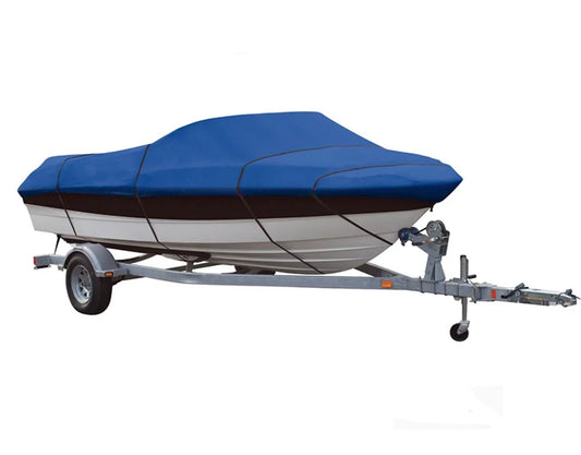 BLUE, GREAT QUALITY BOAT COVER Compatible for TRITON TRI 20X SC 2004