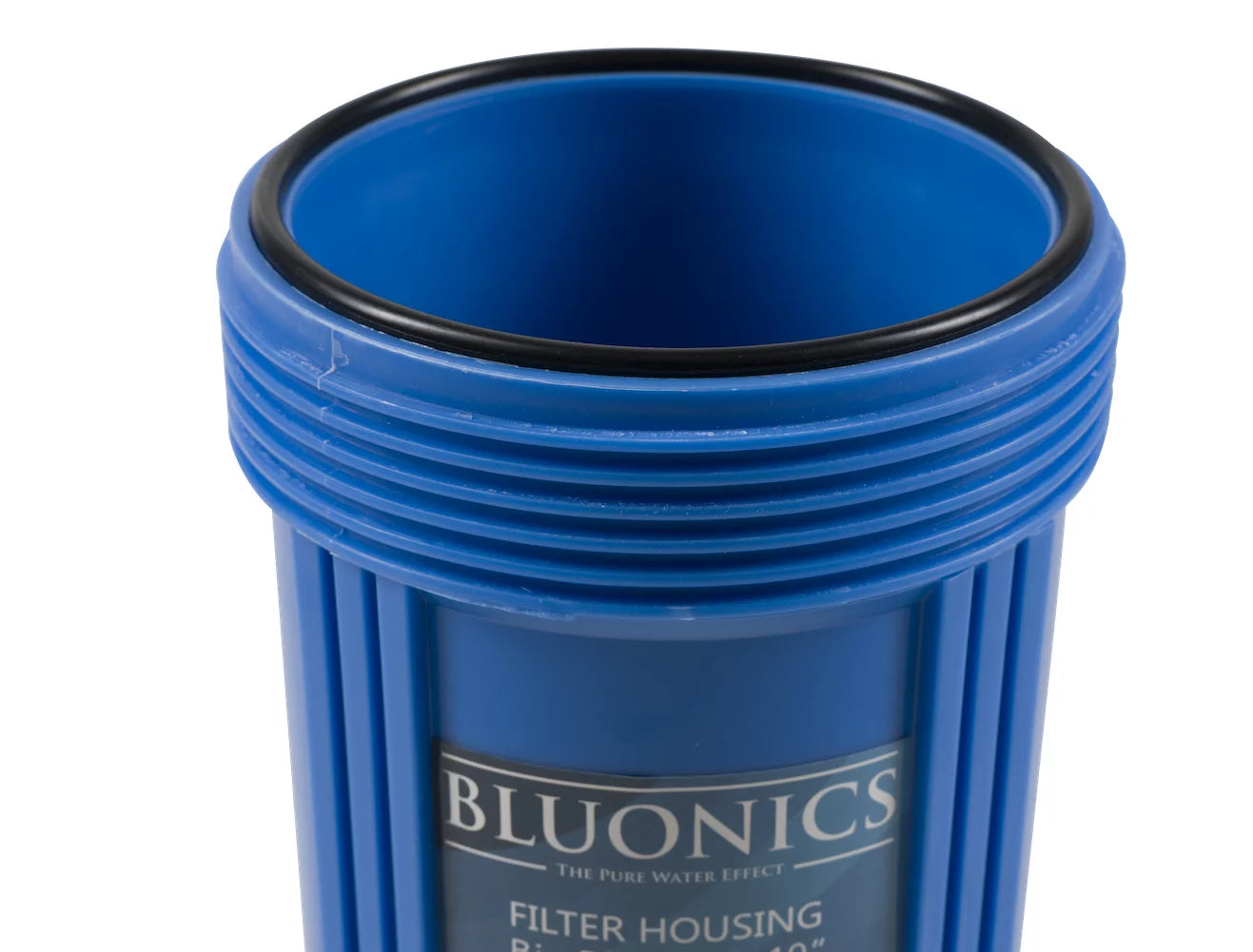 Bluonics 10" Big Blue Whole House Water Filter with 5 Micron Sediment Cartridge for Rust, Iron, Sand, Dirt, Sediment and Undissolved Particles