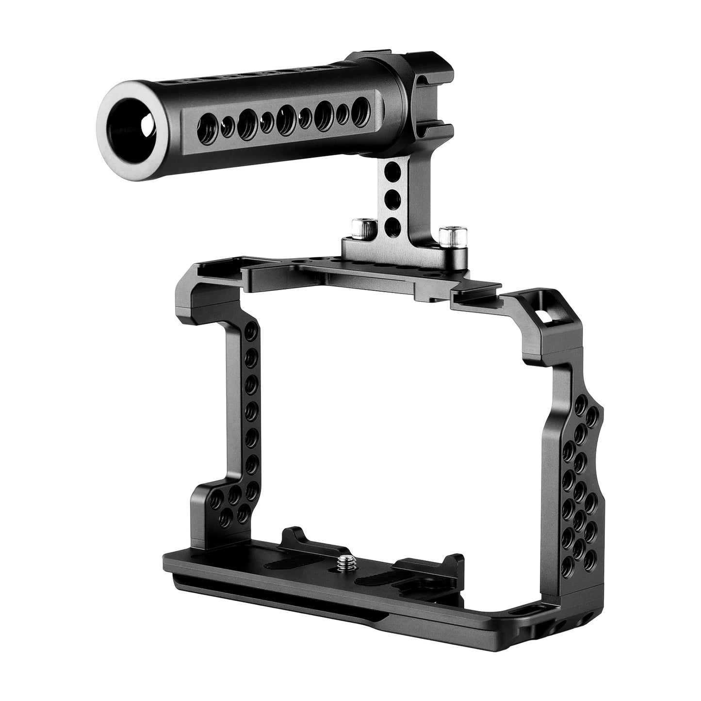 7299 Aluminum Alloy Cage Kit with Video Rig Handle Grip Replacement for Sony A7R III/ A7 II/ A7III