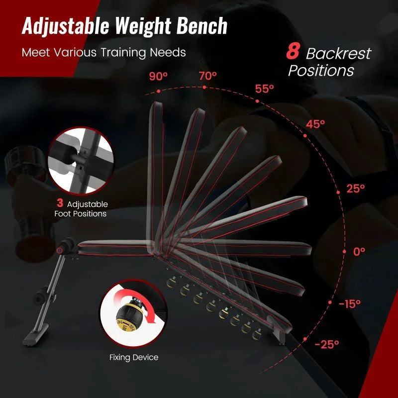 Versatile Metal Dumbbell Bench Press - 29.34 - Enhance your dumbbell workouts with our versatile bench press!