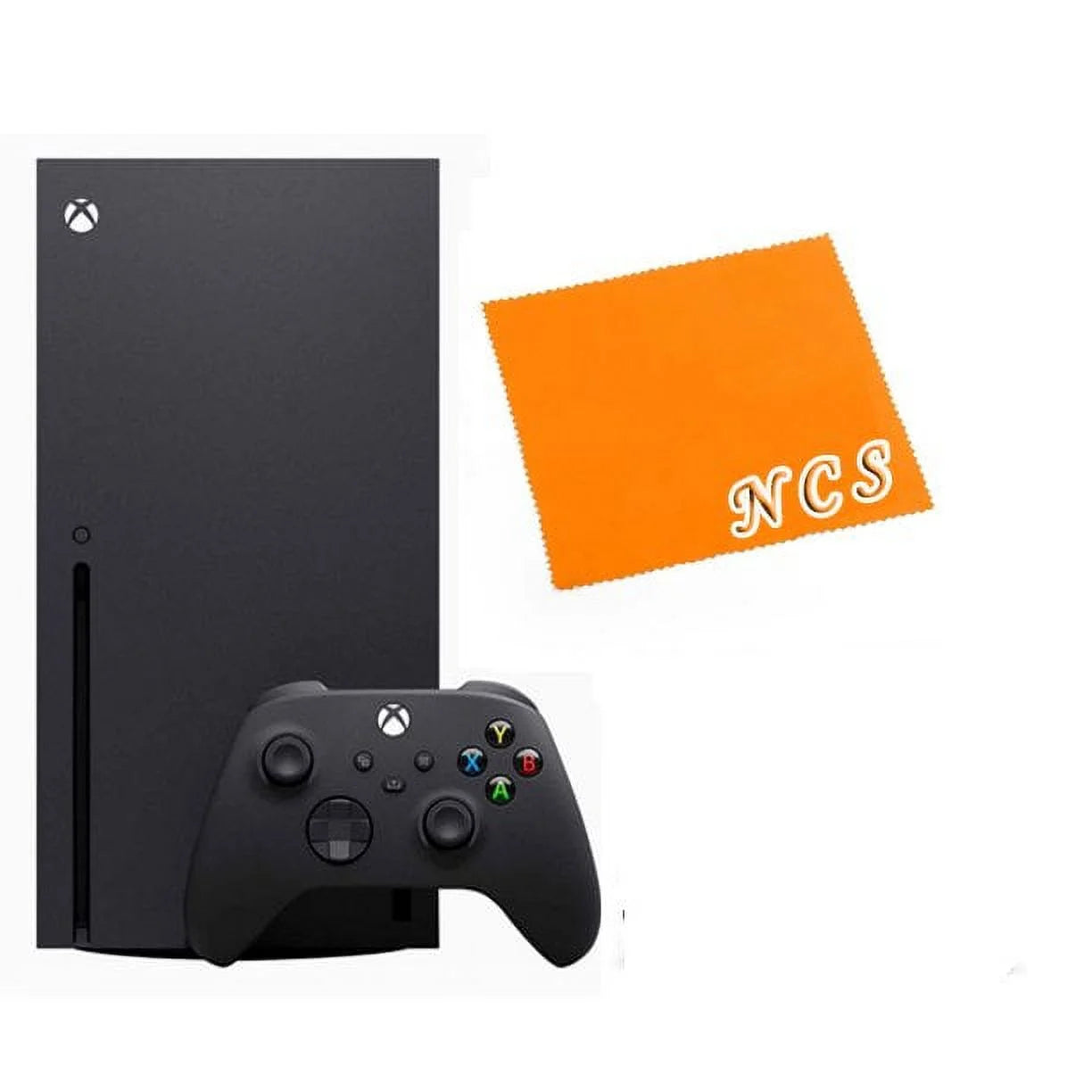 2022 Newest Xbox Series X Gaming Console System 1TB SSD Black Disc Drive With NCS Soft Anti-Slip Silicone Cover Skins & Thumb Grips Analog Caps