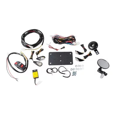 ATV Horn & Signal Kit with Flush Mount Signals for Honda RANCHER 420 4x4 AT DCT IRS 2015-2018