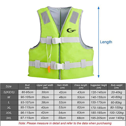 YHAIOGS Sport Jackets Life Vest Swim Adults Water Jacket for Adults Outdoor Boating Swimming