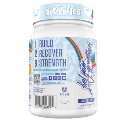 RYSE Loaded Protein Powder, Jet Puffed Marshmallow, 20 Servings, 25g Protein, Post Workout