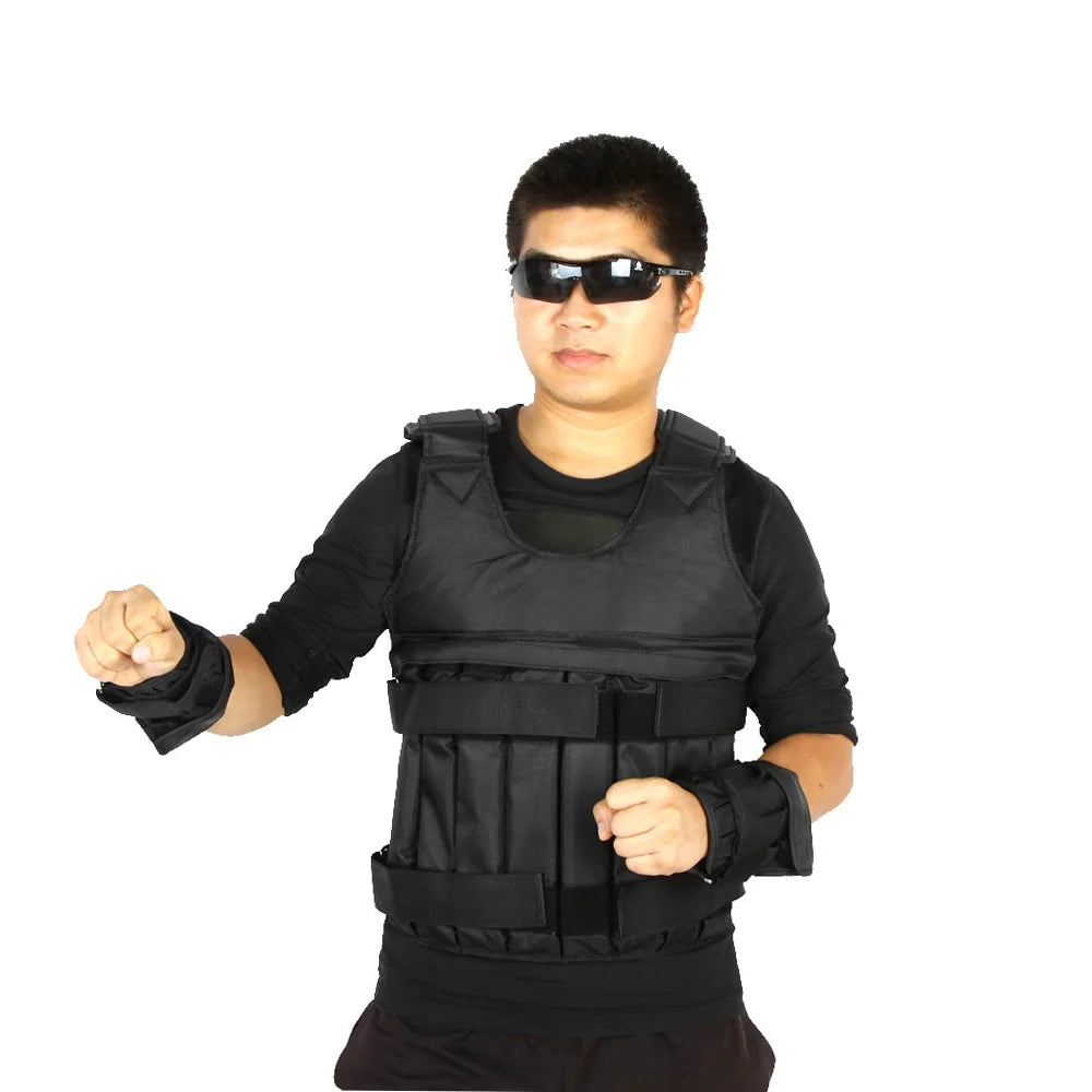 Suten Weighted Vest,(Empty) Vest Waistcoat Invisible Adjustable Vest Waistcoat Max Adjustable Vest JINMIE SIUKE Vest Max ZDHF Cl