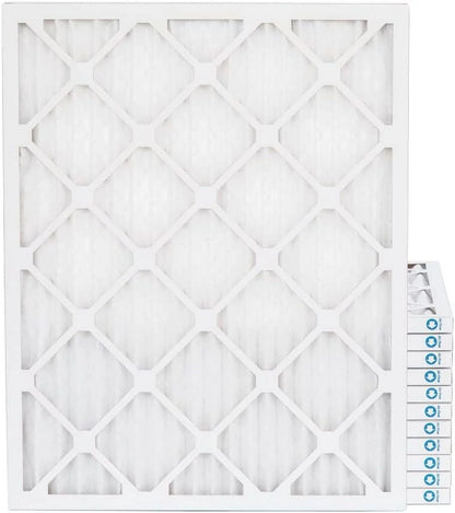 18X24x1 MERV 11, MPR 1000 Pleated Furne 1" Air Filters By Pamlico. Case Of 12. Size: 17-1/2 X 23-1/2 X 3/4