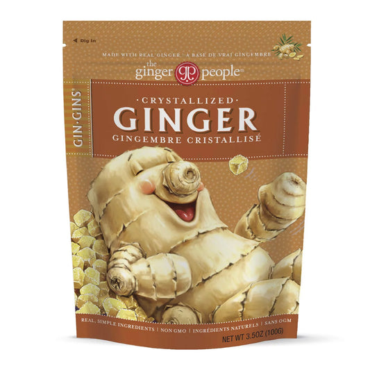 The Ginger People, Gin Gins Candy, 3.5 Ounce (Pack Of 12)