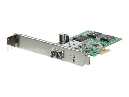 StarTech.com PCI Express Gigabit Ethernet Fiber Network Card w/ Open SFP - PCIe SFP Network Card Adapter NIC