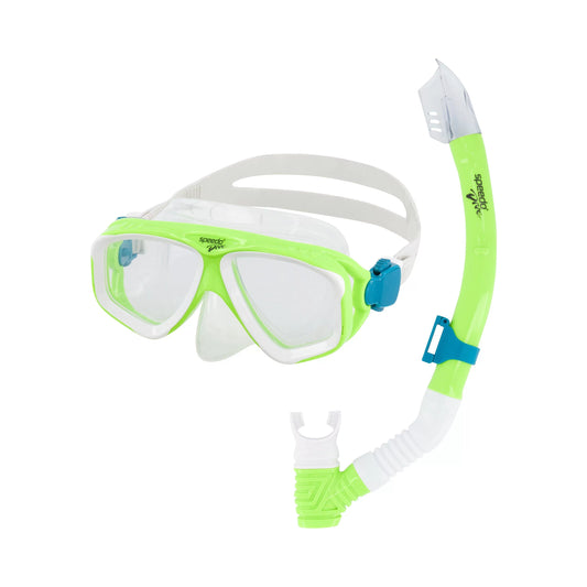 Speedo Jr Adventure Mask Set - Green 7530334-328