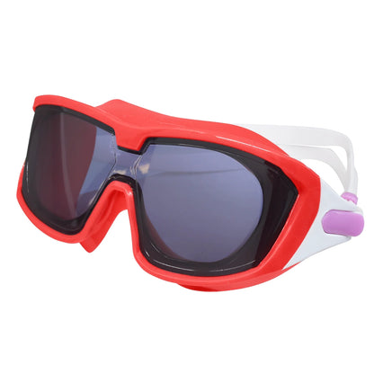 Speedo Junior Pro View Mask - Poppy Red/Iris