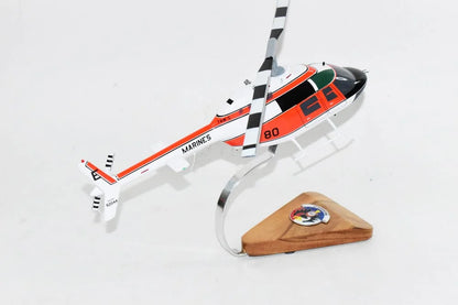 Bell® TH-57c Sea Ranger, HT-18 Vigilant Eagles (Marines), 1/31 Scale Mahogany Model