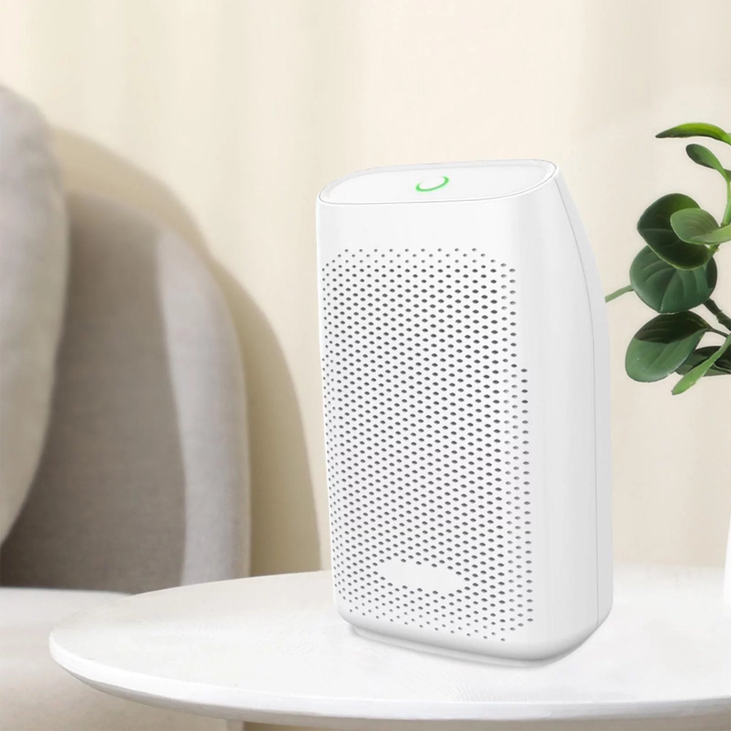 Semiconductor Dehumidifier 700ml for Home Energy Saving Moisture Absorbing Convenient Powerful Auto Shut Home, Bathroom Compact