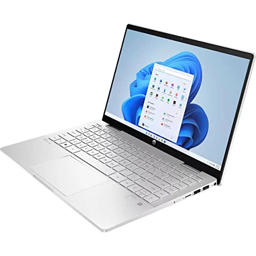 2022 Newest Pavilion x360 2-in-1 Laptop, 12th gen Intel 10-Core i5-1235U, 14" FHD Touchscreen, 8GB DDR4 RAM, 2TB PCIe SSD, Backlit KB, Fingerprint Reader, Windows 11, broag 64GB Flash Stylus