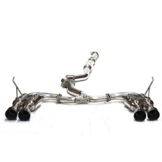 Single Layer Stainless Steel Tip Cat-Back Exhaust for 2012 Plus Subaru BR-Z & FR-S Gemini & R400