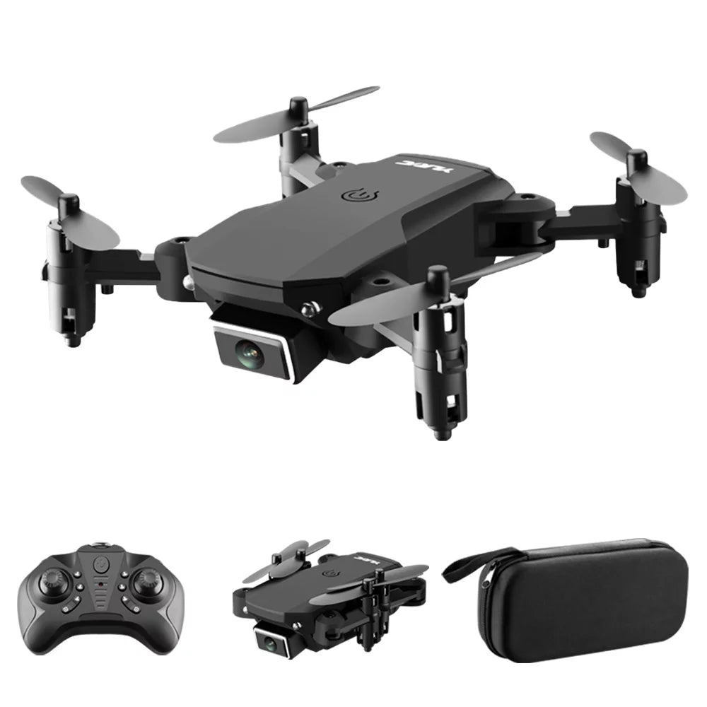 S66 Drone with 4K Drone Dual Optical Positioning WiFi FPV Drone Headless Mode Altitude Hold Gesture Photo Video Track Flight 3D Filp Qudcopter Portable Bag