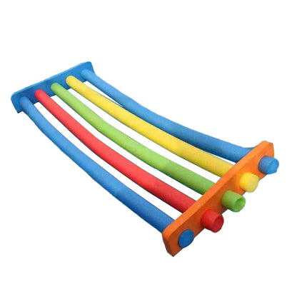 Swimming Float Connector Swim Noodles Connector Foam Flotation Fitting Connection with 5 Holes Pool for Rafts, Beach, Kids 52cmx3cmx12cm