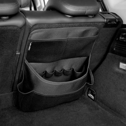 walmeck Car Storage Bag with Large Capacity Net Pocket Universal Auto Backseat Organizer Bags Receiving Bags for Car