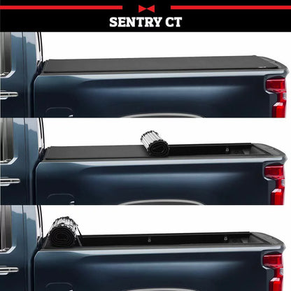 TruXedo Sentry CT Hard Rolling Truck Bed Tonneau Cover Fits select: 2019-2023 CHEVROLET SILVERADO, 2019-2023 GMC SIERRA