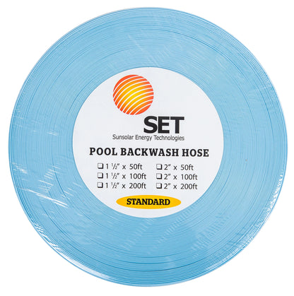 Swimming Pool 2" Backwash Discharge Hose - 200 ft long