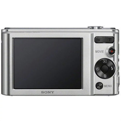 Sony Cyber-shot DSC-W800 Digital Camera (Silver) + Deal-Expo Accessories Bundle