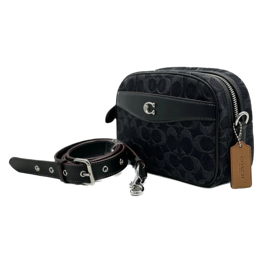 Coach Camera Bag In Signature Denim - CE744