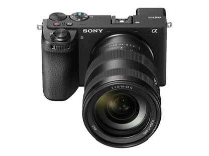 Sony a6700 ILCE-6700L - Digital camera - mirrorless - 26.0 MP - APS-C - 4K / 119.88 fps - 3x optical zoom E PZ 16-50mm OSS lens - Wi-Fi, Bluetooth