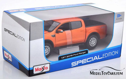 2019 Ford Ranger, Copper Orange - Maisto 31521OR - 1/27 scale Diecast Model Toy Car