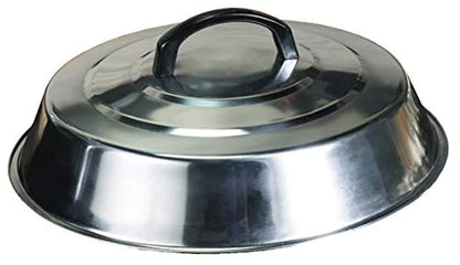 Blackstone Signature Griddle Accessories - 12 Inch Round Basting Cover - Stainless Steel - Cheese Melting Dome and Steaming Cover - Best for Use in Flat Top Griddle Grill Cooking Indoor or Outdoor