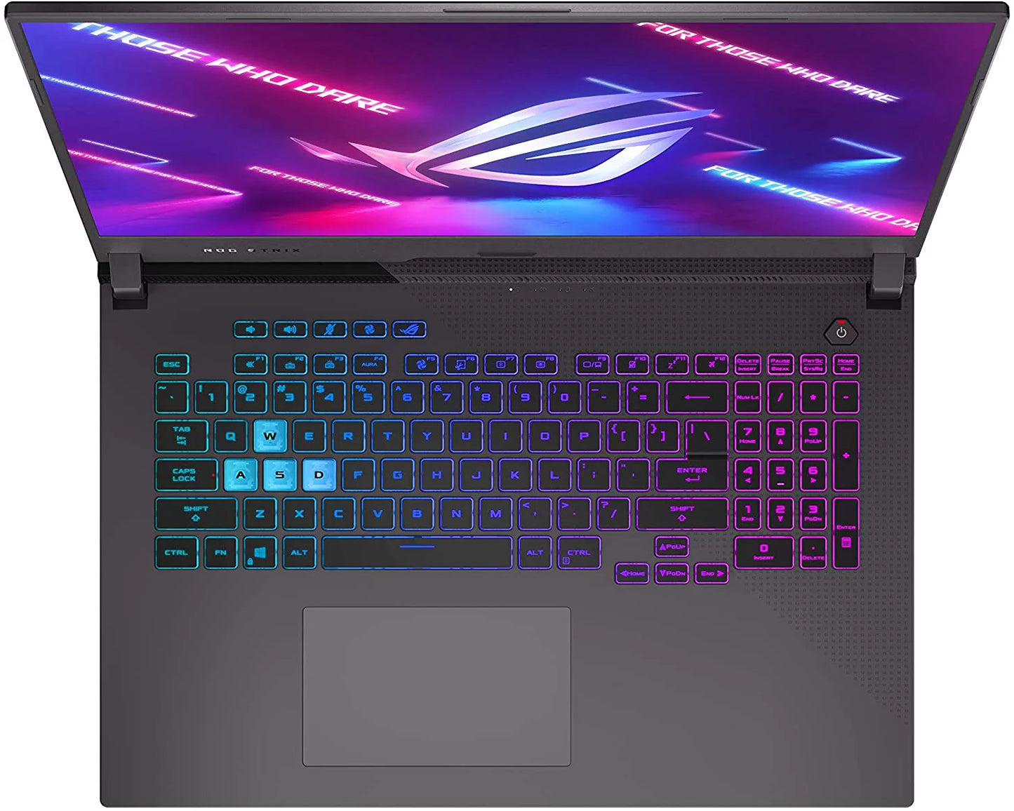 ROG Strix G17 G713 Gaming Laptop 17.3” FHD 144HZ IPS Display AMD Octa-Core Ryzen 7 4800H 16GB DDR4 1TB SSD NVIDIA GeForce RTX 3060 6GB USB-C HDMI Backlit Keyboard WiFi6 Dolby Win10 Gray