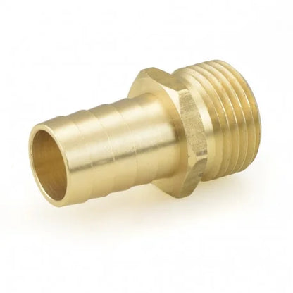 2Pc Everhot 3/4" MGH x 3/4" Hose Barb Brass Adapter