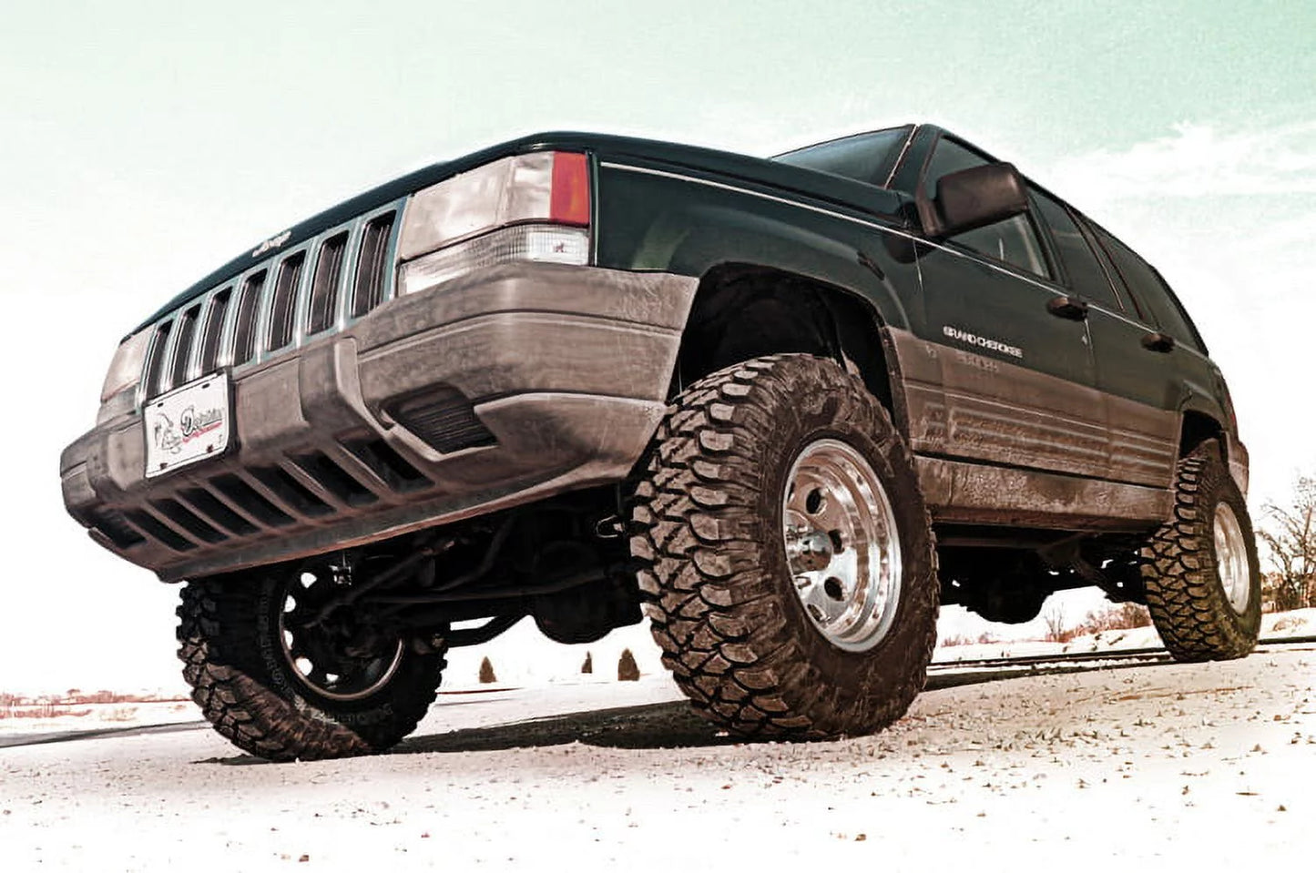 Rough Country 3.5" Lift Kit (fits) 1993-1998 Jeep Grand Cherokee ZJ 4WD | V8 | N3 Shocks | Suspension System | 632.20