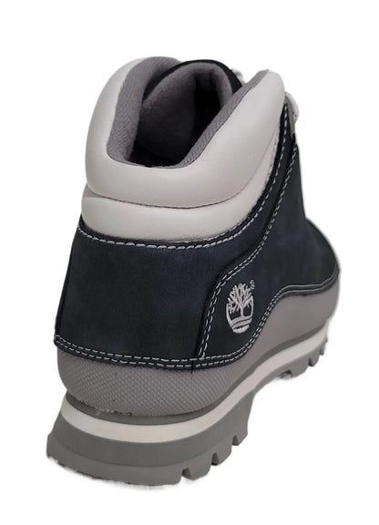 Timberland Women Euro Dub Navy Nubuck Boot Medium 85344 M Size 9.5 US