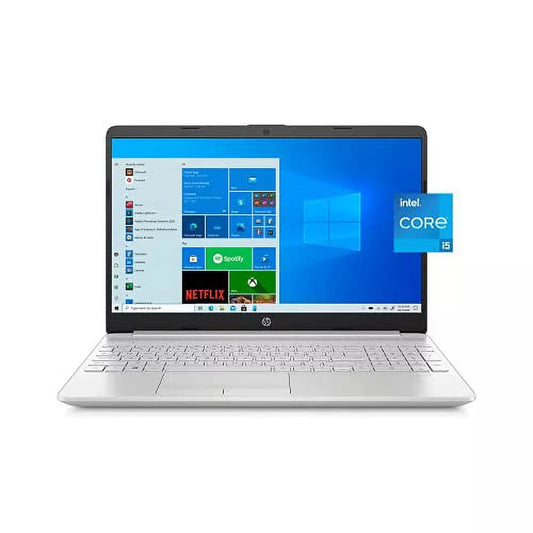 2022 15.6" HD Touchscreen Laptop PC Intel 4-Core i5-1135G7 8GB DDR4 256GB NVMe SSD Iris Xe Graphics Webcam HDMI WiFi AC RJ45 BT USB-C Backlit Keyboard Silver Windows 10 Pro w/RE Accessories