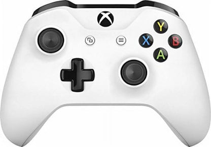 White Xbox One S / X Rapid Fire Custom Modded Controller 40 Mods for All Major Shooter Games WW2 (with 3.5 jack)