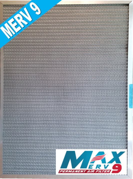 The Ultimate Furnace A/C Filter - Washable, Permanent, Reusable, Electrostatic = Traps dust like a magnet - 5-Stage - Lab Certified MERV 9 - (18x32x1)