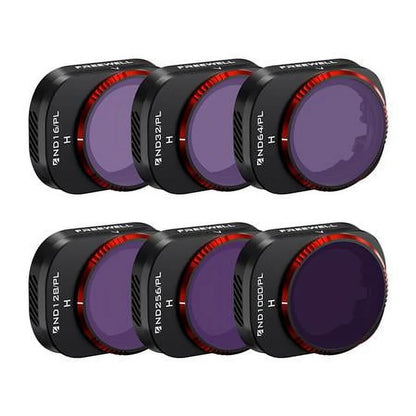 Bright Day ND/PL Hybrid Lens Filter Kit for DJI Mini 4 Pro Drone, 6-Pack