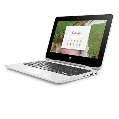 Chromebook x360 convertible Laptop, 11.6" HD IPS LED, Touchscreen (multi-touch enabled), Intel Dual-Core N3350, 32GB eMMC, 4GB LPDDR4, Intel HD Graphics 500, Wifi + Bluetooth