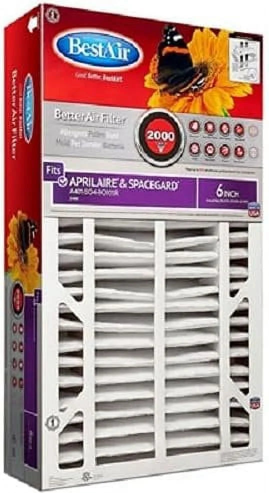 A401-SG4-BOX11R 16x27x6 SpacGard Filter - Quantity 2