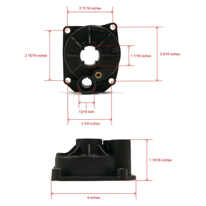 The ROP Shop | Water Pump Impeller, Housing Kit For 1993 Evinrude 65 E65WMLETD Outboard Boat