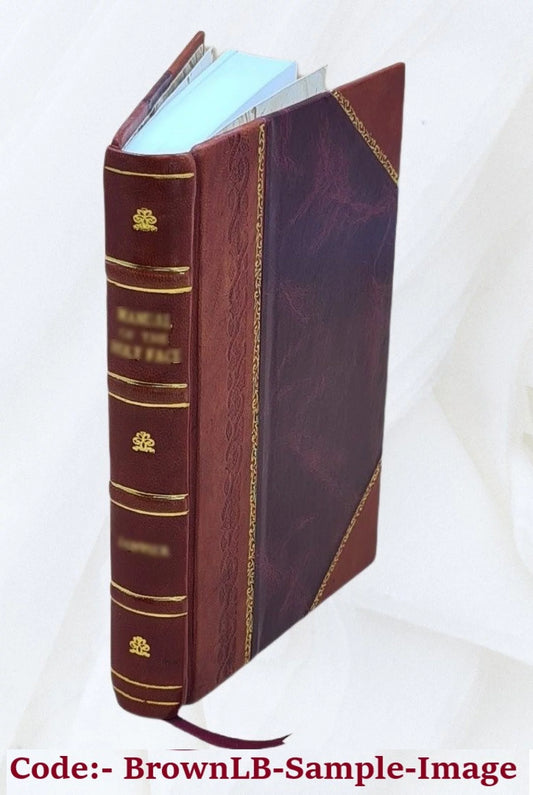 Ricettario clinico del signor cav. consigliere e professore ValerianoLuigi Brera 1826 [Leather Bound]