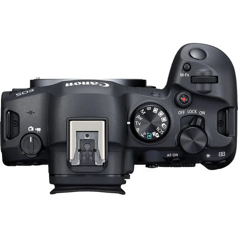 Canon EOS R6 Mark II Mirrorless Camera (5666C002) + Canon RF 24-70mm Lens + 64GB Memory Card + Case + Corel Photo Software + LPE6 Battery + External Charger + Card Reader + More