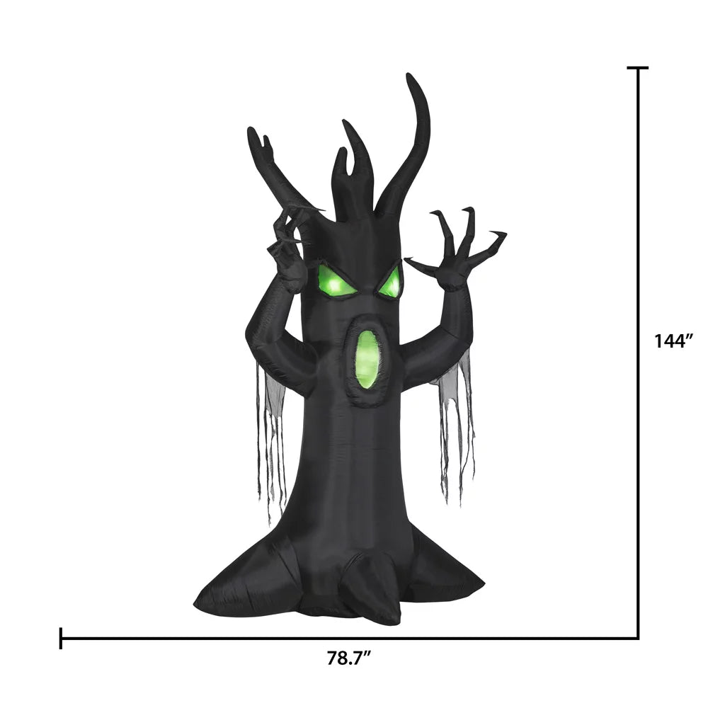 Airblown Inflatables 12FT Tall Halloween Inflatable Big Scary Tree