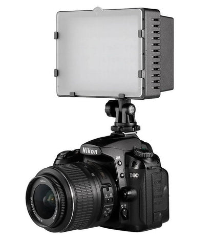 Sony FDR-AX53 Professional Long Life Multi-LED Dimmable Video Light (Swivel Head) Includes Multi-Interface Adapter