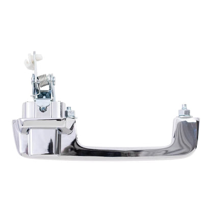 Brock Replacement Drivers Outside Exterior Front Rear Chrome Door Handle compatible with Pickup Truck SUV Van 55075649