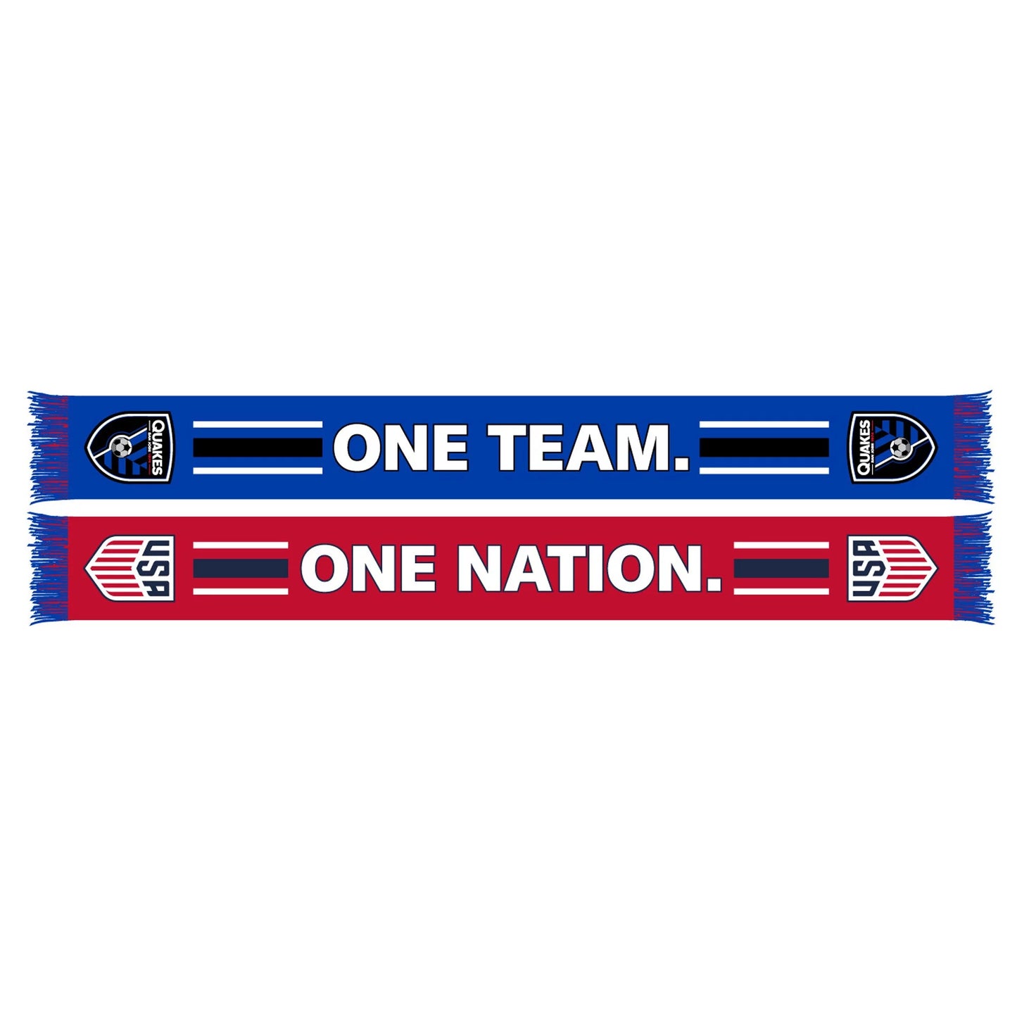 San Jose Earthquakes USMNT One Nation One Team Scarf