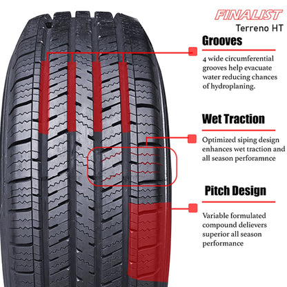 Westlake SA07 255/45R19 100V Passenger Tire