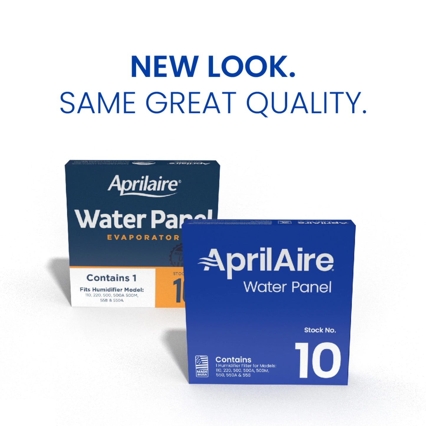 AprilAire 10 Replacement Water Panel for AprilAire Whole-House Humidifier Models 110, 220, 500, 500A, 500M, 550, 550A, 558 (Pack of 4)