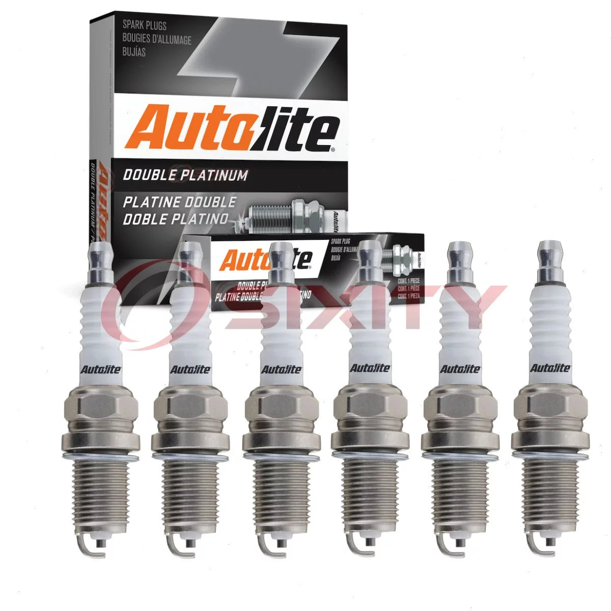 6 pc Autolite APP5503 Double Platinum Spark Plugs for 1273 3128 41-825 Ignition Wire Secondary Fits select: 1988-1991 HONDA CIVIC, 1999-2005 SAAB 2023-09-03 00:00:00