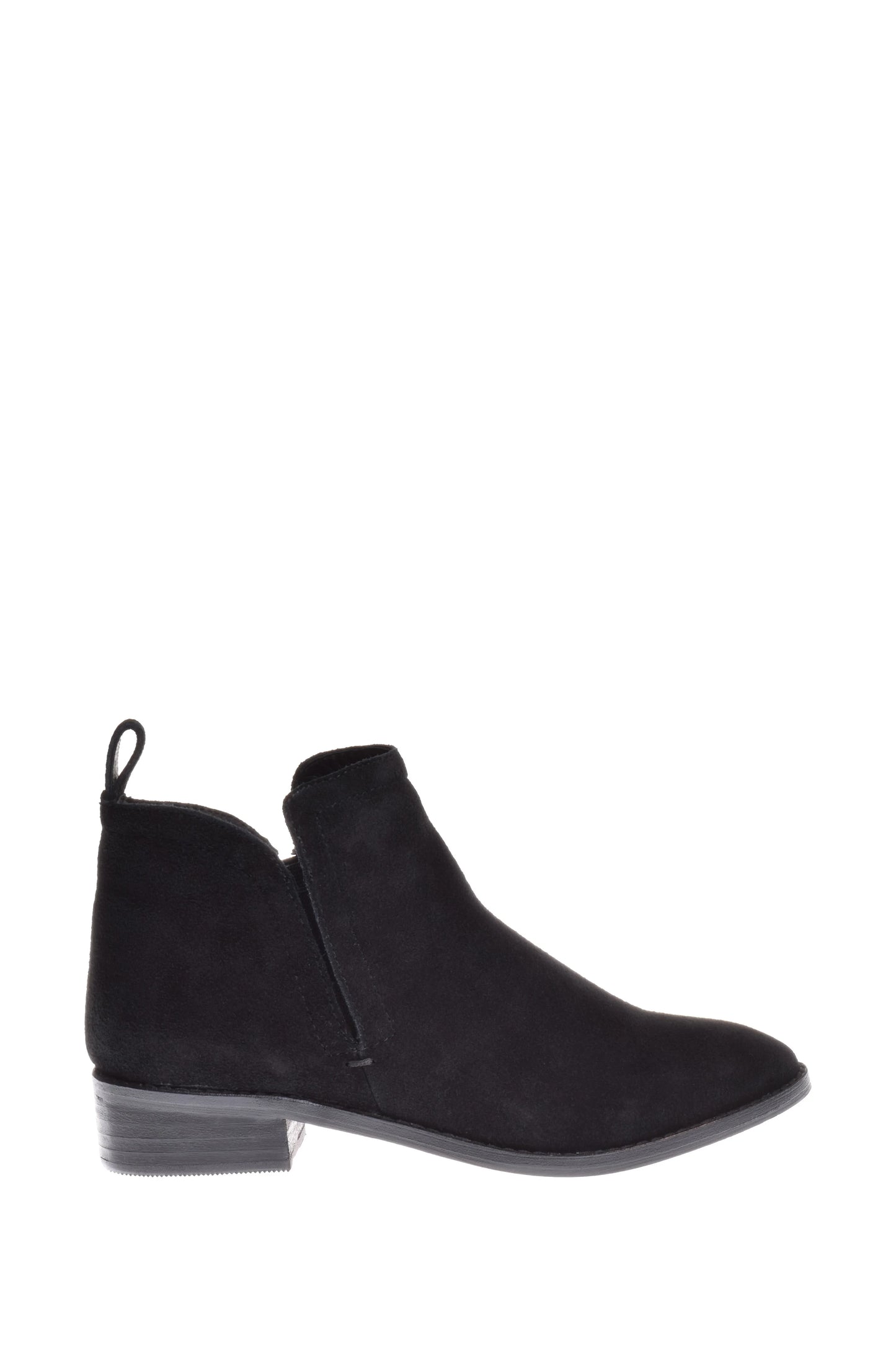 Chelsea Crew Kelly Suede Bootie - Black Suede